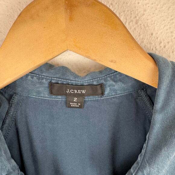 J. Crew Tencel Puff Sleeve Jumpsuit - Picture 4 of 6